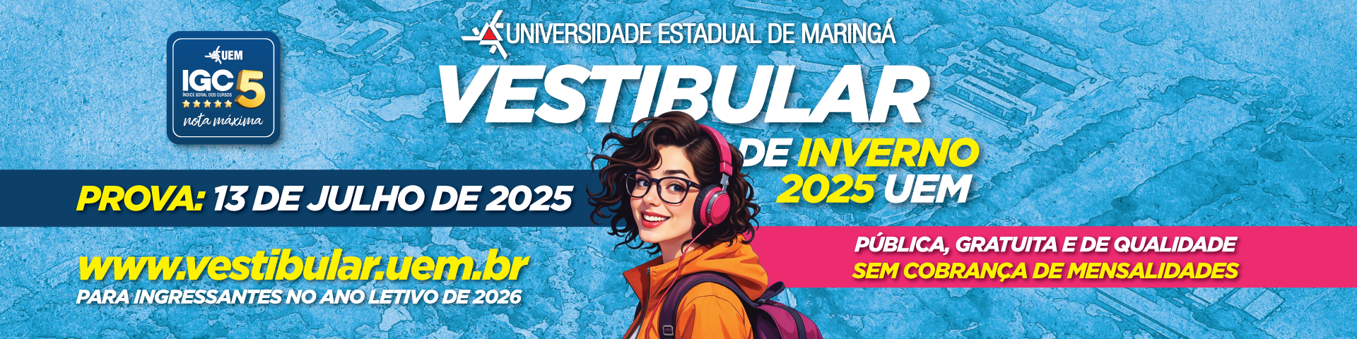 Vestibular de Inverno 2025 UEM