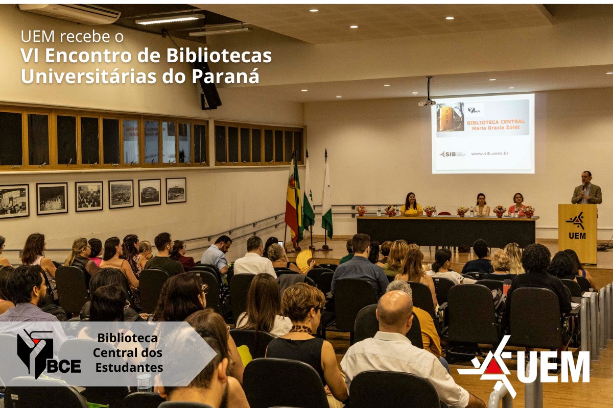 VI Encontro de Bibliotecas Universitárias do Paraná reúne especialistas de bibliotecas públicas, particulares e das sete IES do Estado