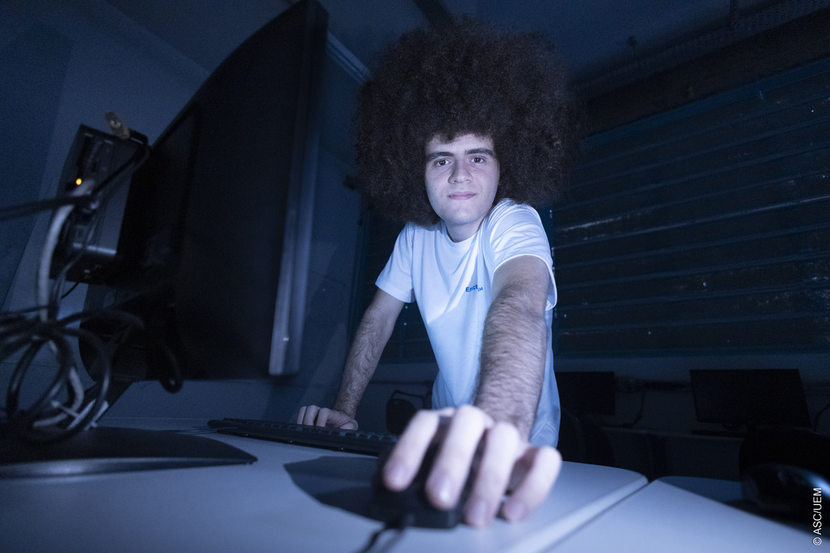 Nuno Abílio, de Ciência da Computação, projetou software que reduz tempo e custo de exames