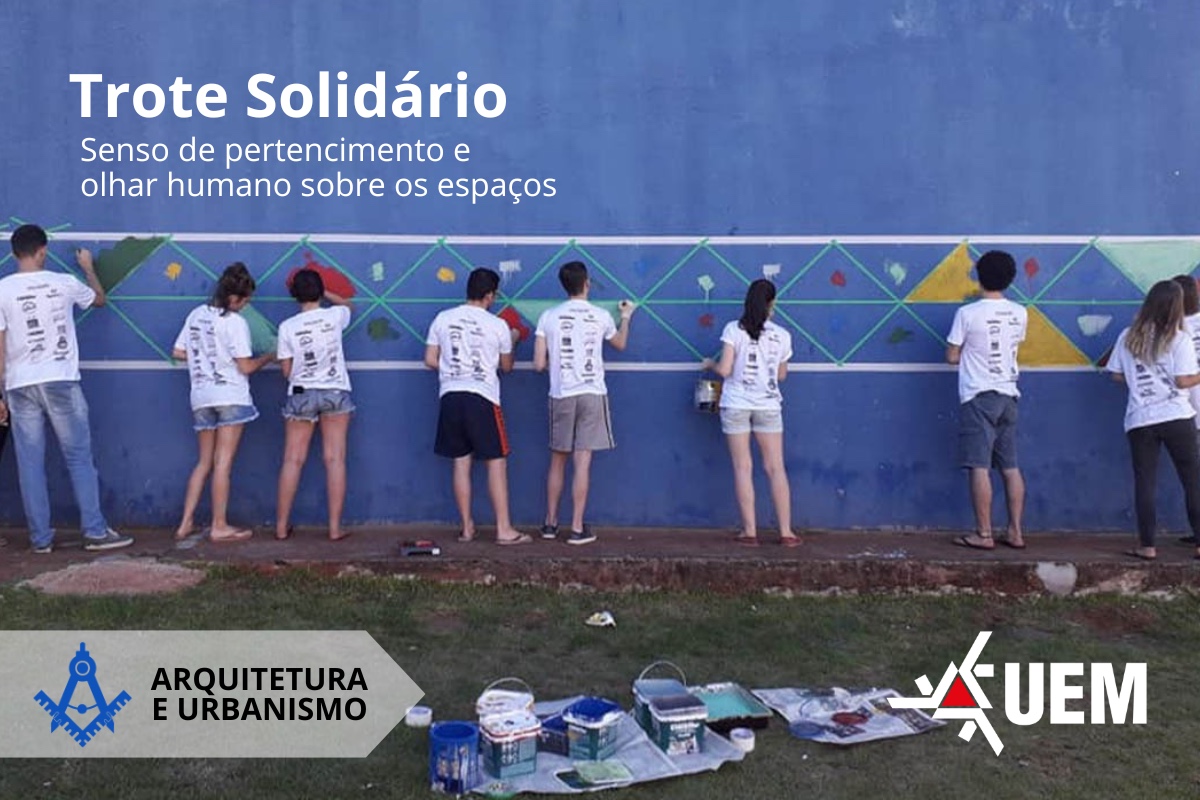 Ações como o Trote Solidário constroem o senso de pertencimento e o olhar humano sobre os espaços