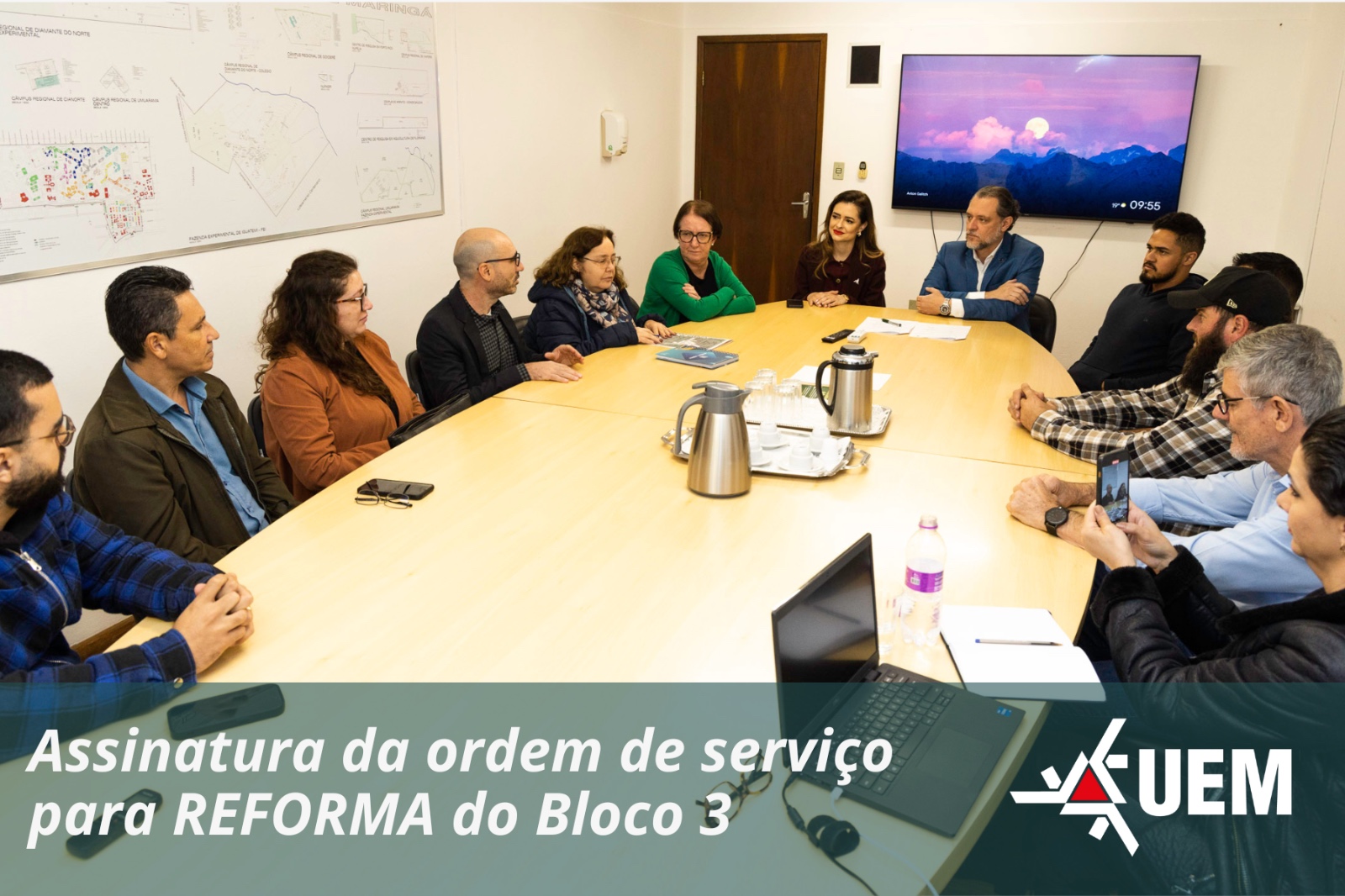 Obra deve ter duração de quatro meses; atendimento será transferido para o bloco D34 durante o período