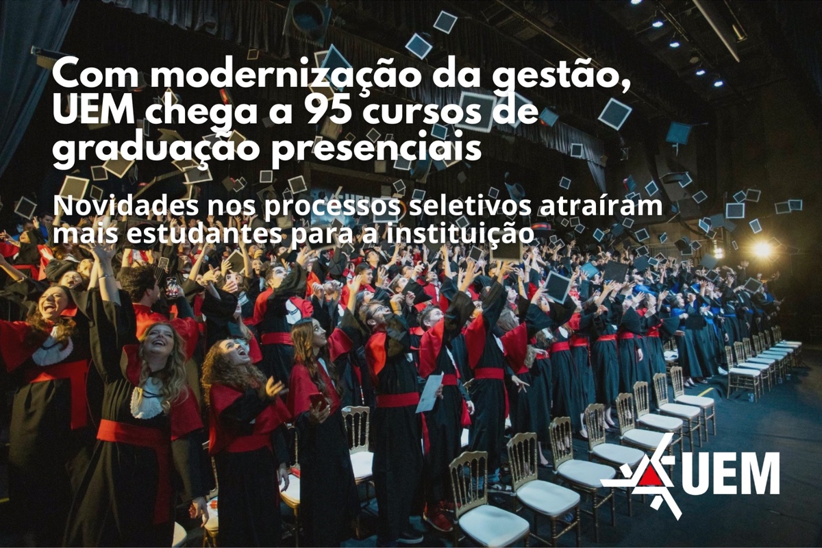 Novidades nos processos seletivos atraíram mais estudantes para a instituição, que passa de 86 mil formados
