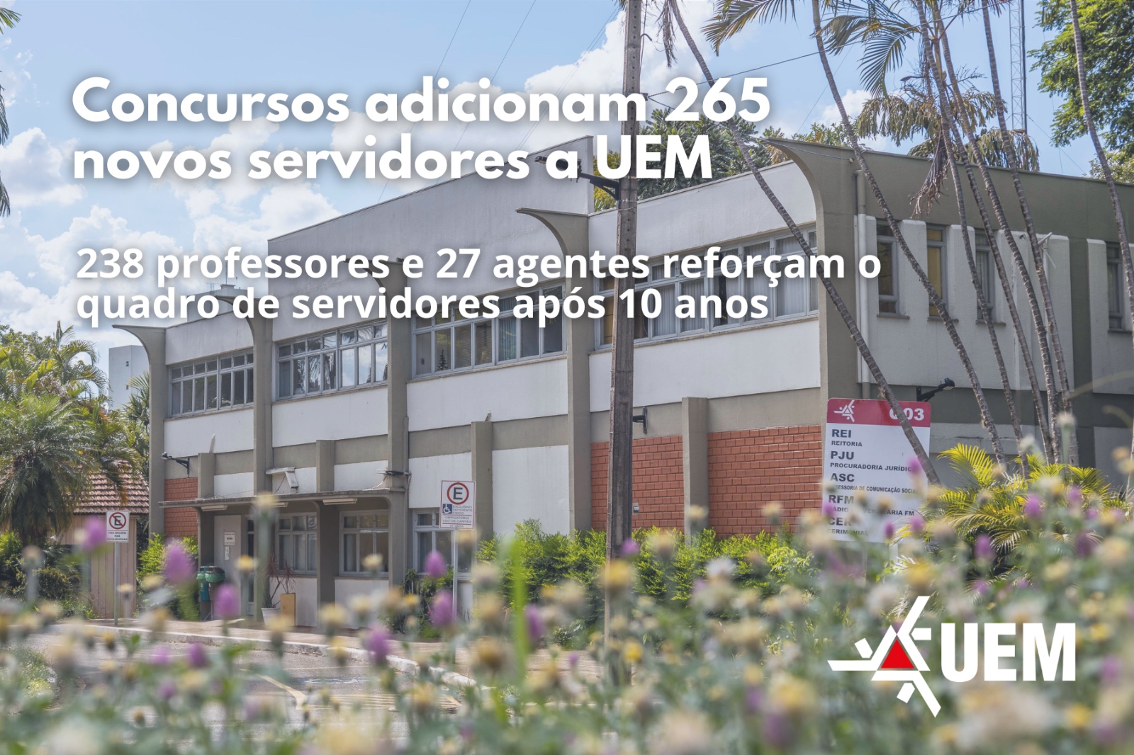 238 professores e 27 agentes chegaram à instituição no período para reforçar quadro de servidores