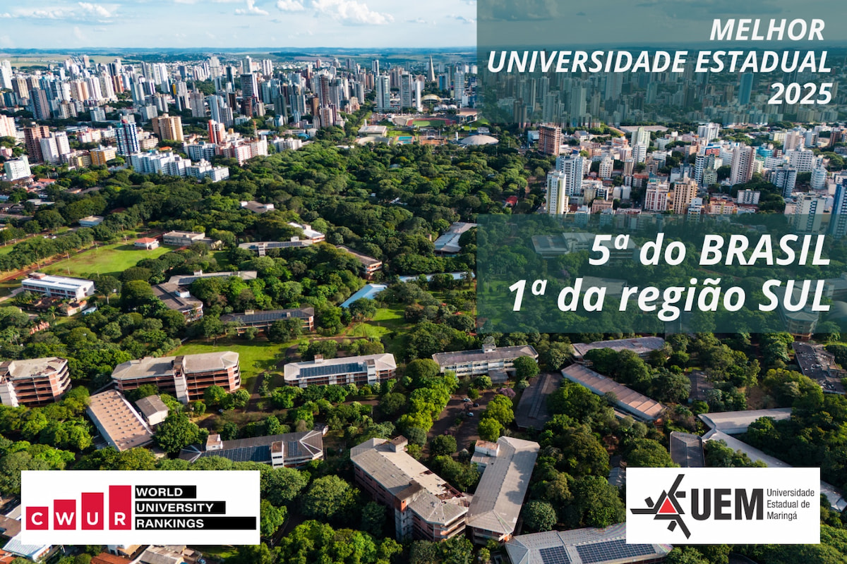Segundo ranking internacional, entre as  universidades  estaduais do País, UEM  se manteve entre as melhores do Brasil, e a primeira do Sul do Brasil