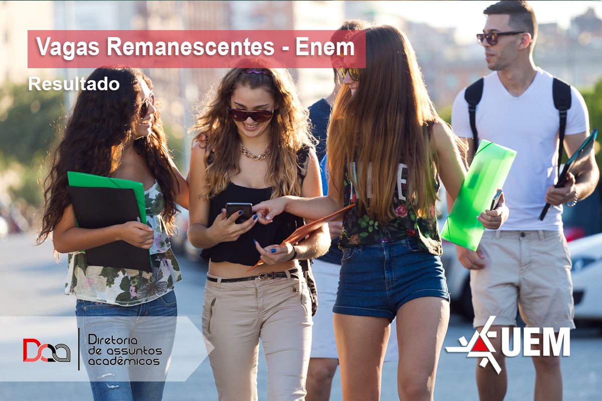 Aprovados devem efetivar matrícula entre 5 e 9 de março para garantir vaga no curso de graduação da UEM