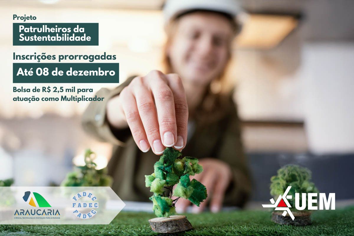 Bolsa passa para R$ 2.500; vagas são para multiplicadores e inscrições foram prorrogadas até 8 de dezembro