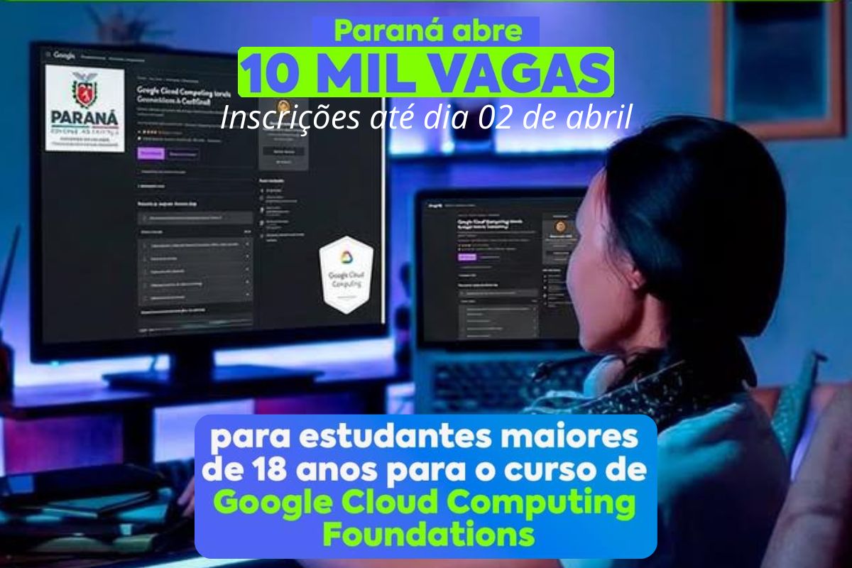 Academia Google oferece aulas em computação em nuvem para estudantes das universidades estaduais paranaenses