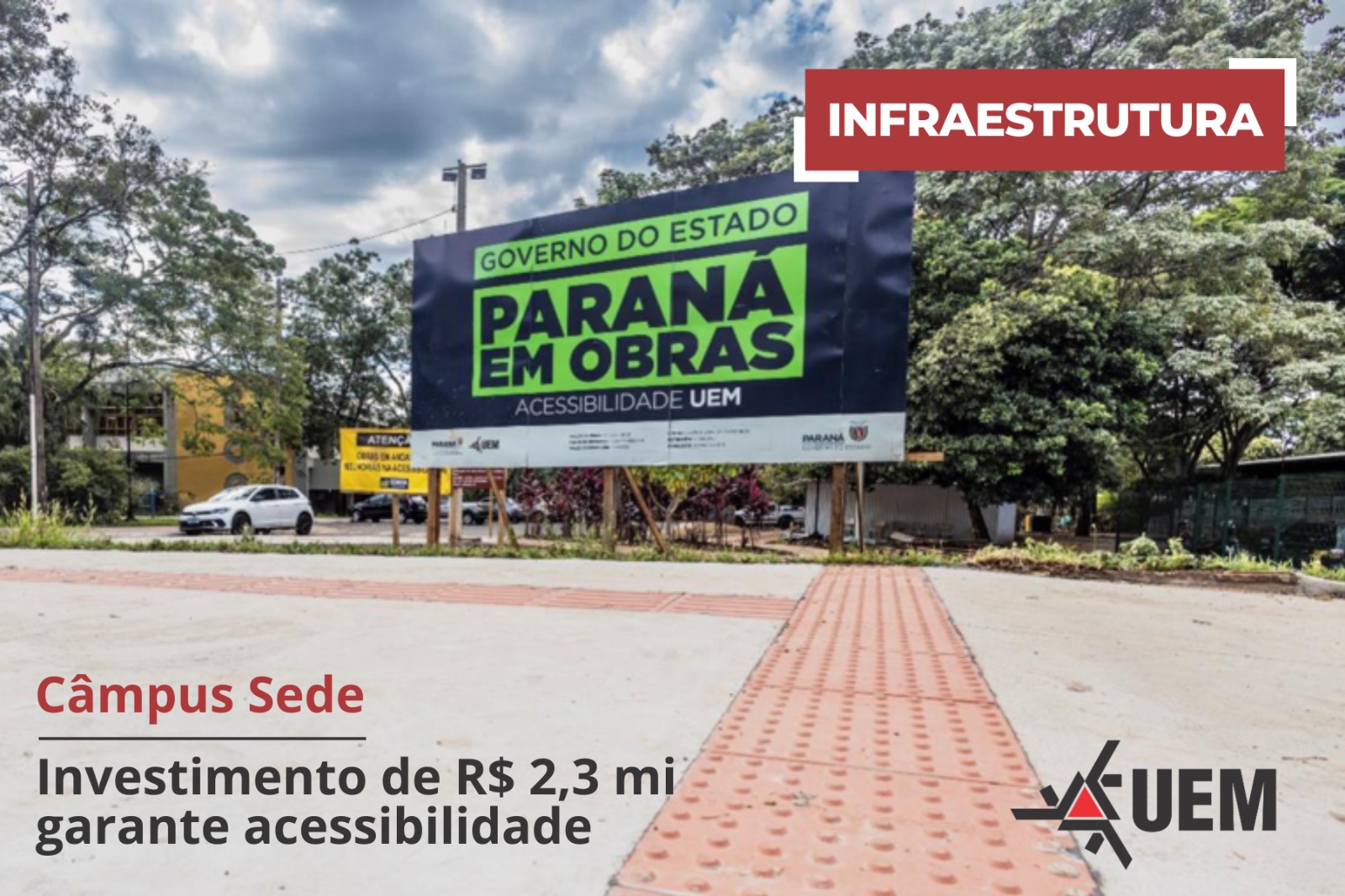 Obras devem ser concluídas até fevereiro de 2026; câmpus regionais também serão contemplados  