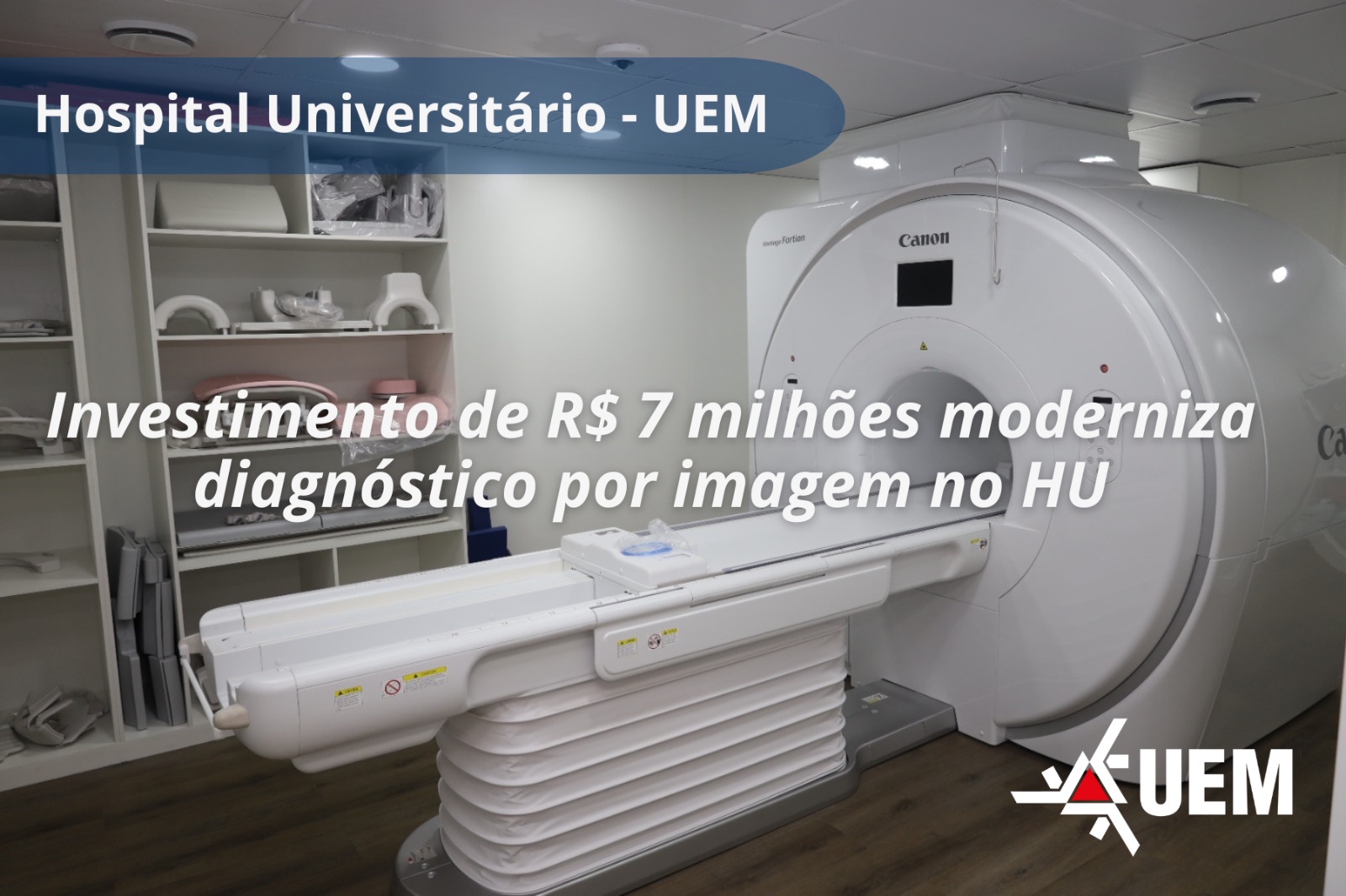 Equipamento de ressonância magnética de última geração amplia acesso a exames de alta complexidade