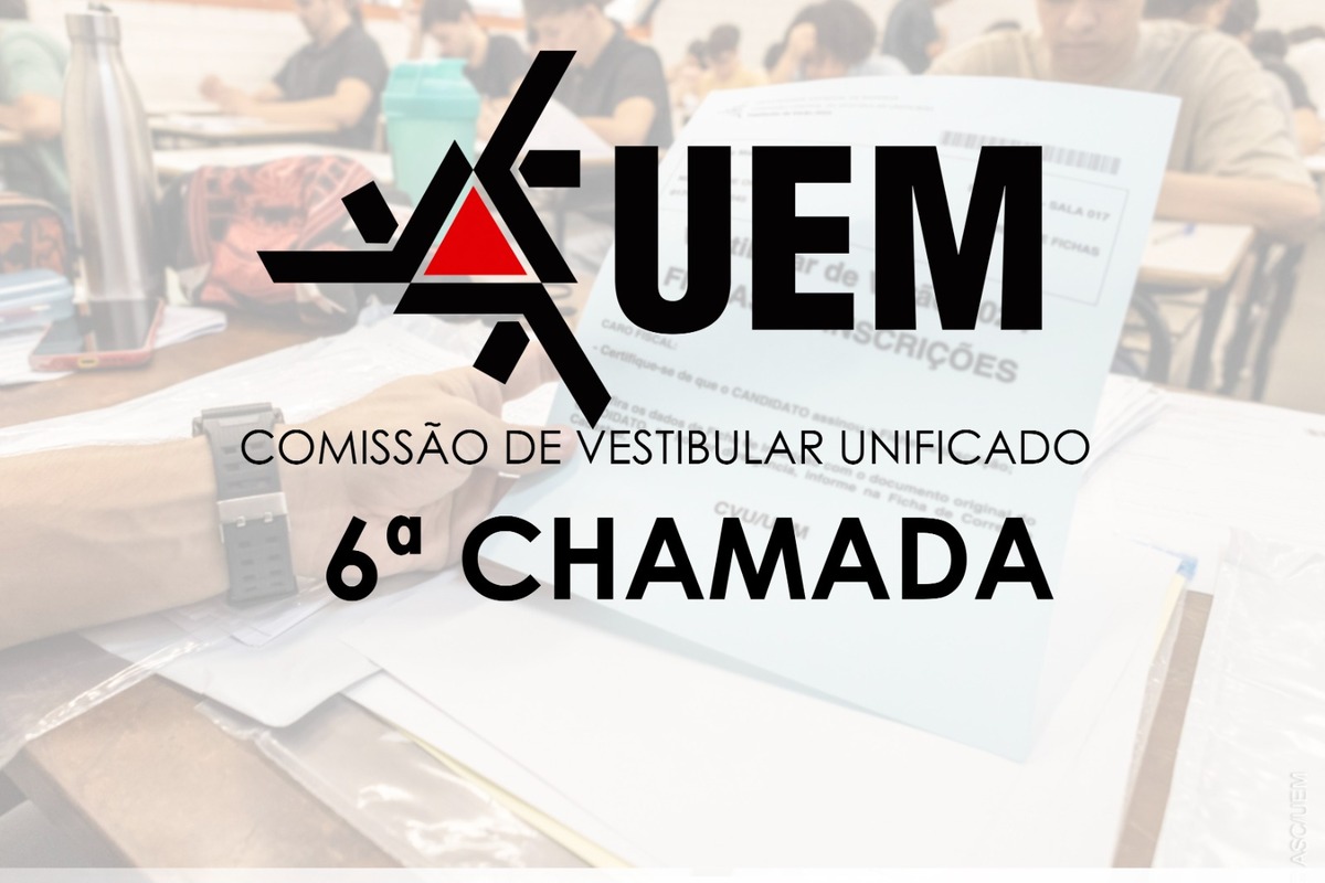 Candidatos precisam efetuar matrícula até domingo (23); ano letivo 2025 da UEM começa em 31 de março