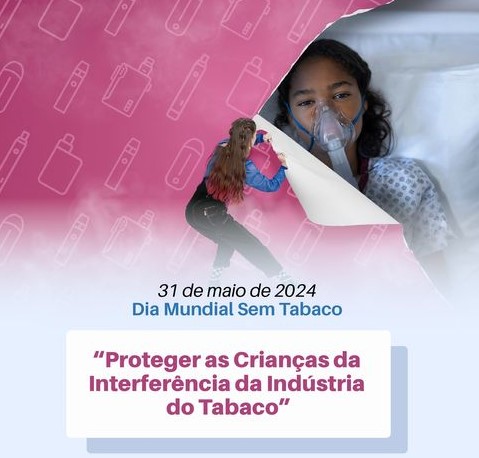 Esse ano, o tema  convoca para a proteção das crianças contra a interferência da indústria do cigarro