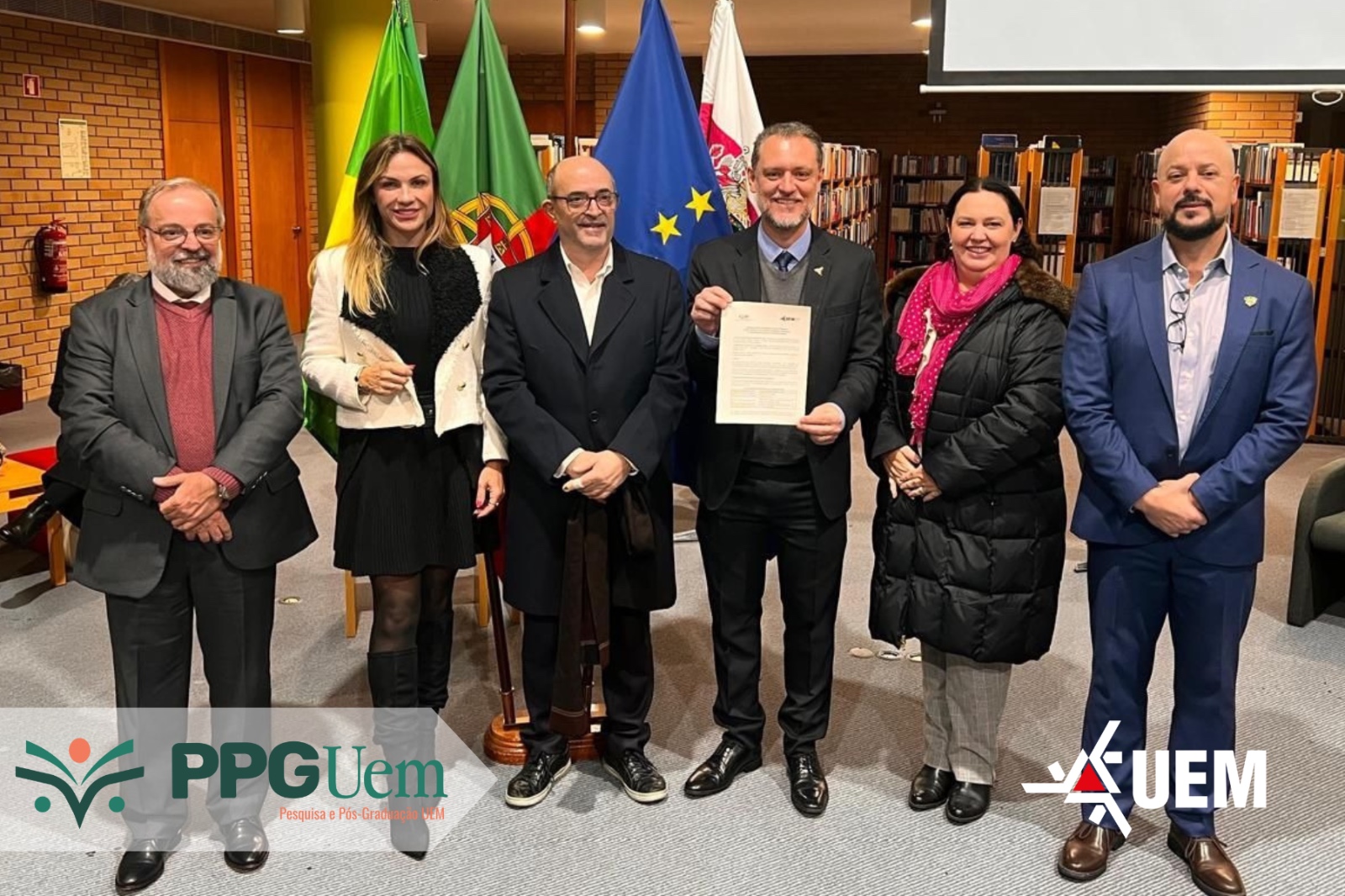 Convênio consolida internacionalização da Universidade, abrangendo cinco cursos de doutorado e um de mestrado