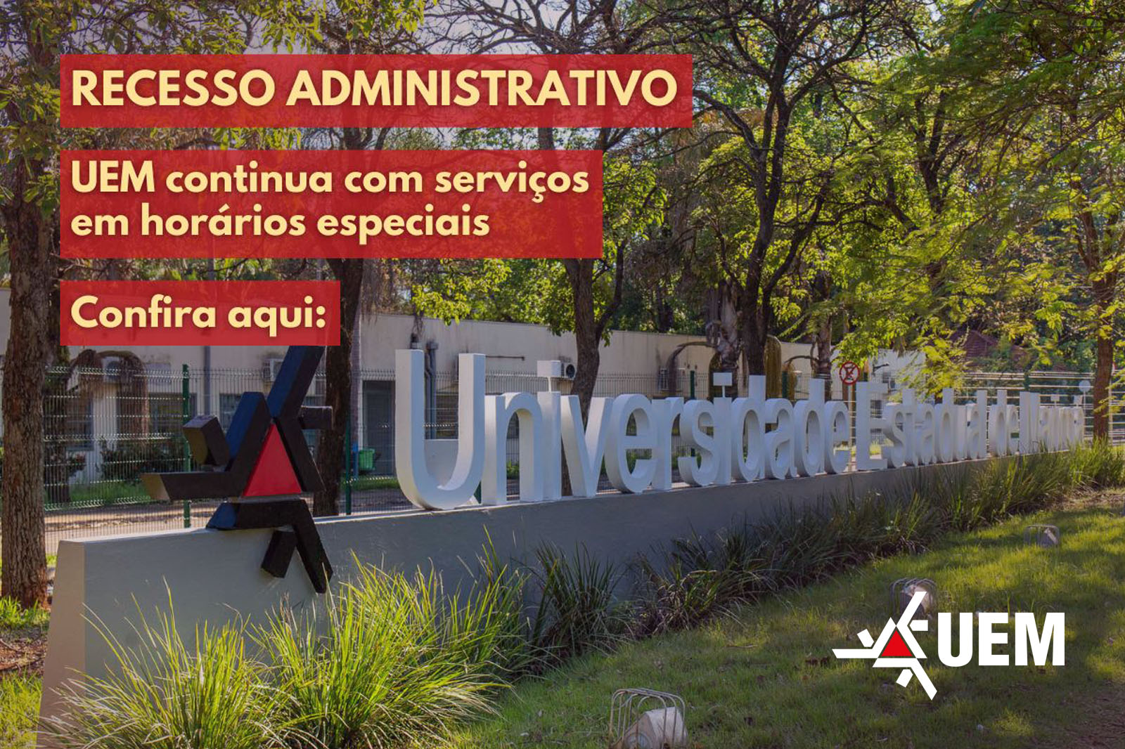 Limpeza, vigilância, portarias e atendimentos do Hospital Universitário continuam ativos durante o recesso