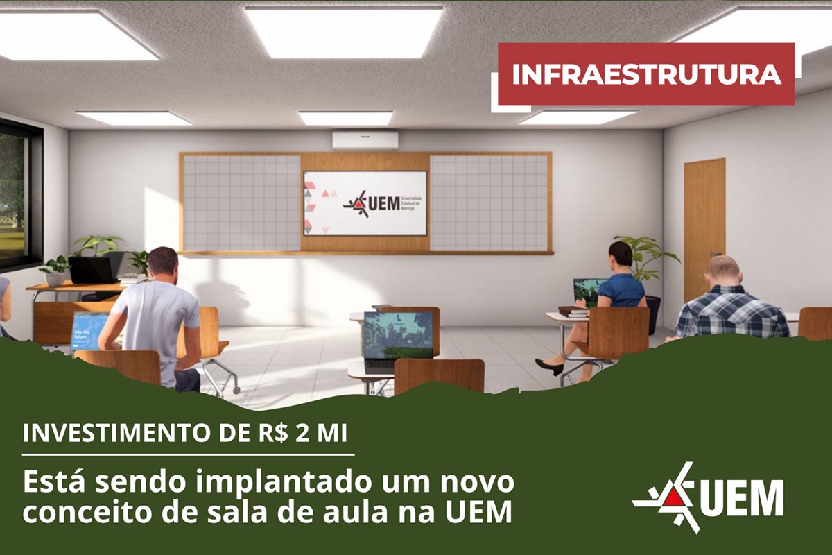Projeto ‘Do Quadro ao Digital: Modernização das Salas de Aula na UEM’ terá início no Bloco de Economia