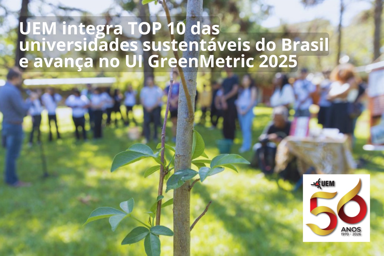 Instituição ainda obteve o melhor desempenho desde que passou a integrar o ranking  do UI GreenMetric 